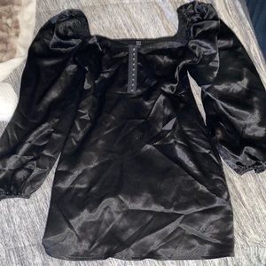 Long Sleeve Black Dress